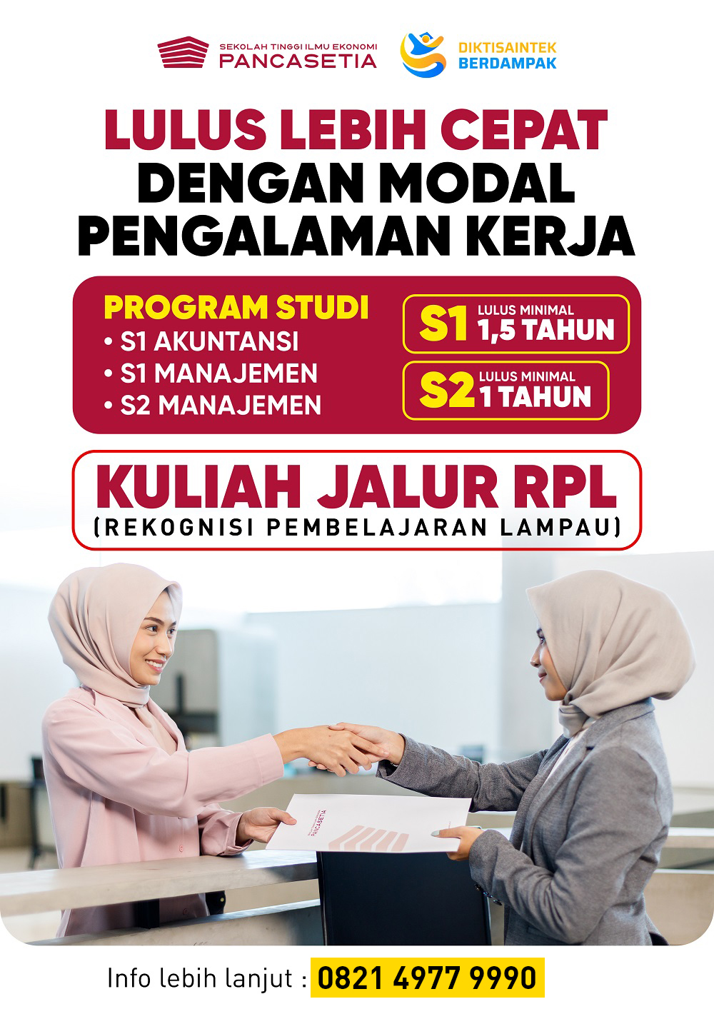 Thumbnail untuk Program Rekognisi Pembelajaran Lampau (RPL)