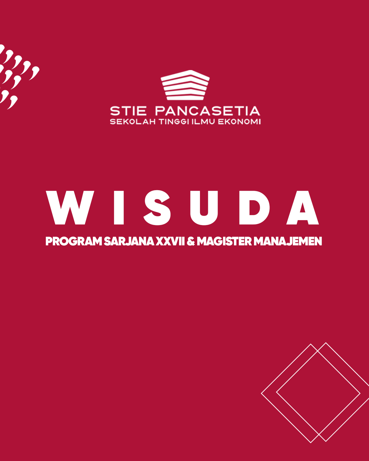 Thumbnail untuk Wisuda Program Sarjana XXVII & Magister Manajemen XVI